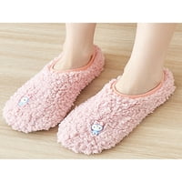 Ymiytan Unise леки чорапи за чопър спалня дишащи зимни топли чорапи меки домашни обувки khaki bear 6c-6.5c