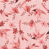Ahgly Company вътрешен правоъгълник с шарени светлини розови розови килими, 4 '6'