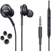 Inear изушки стерео слушалки за LG G PAD II 8. LTE плюс кабел - проектиран от AKG - с микрофон и бутони за силата на звука