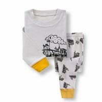 Kali_Store Boy Outfits Toddler Boy Clothes Ryths Top+Long Pants Fall Winter Set Set Grey, 12- месеца