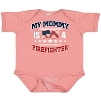 Мастически пожарникар мама дете подарък бебе момче или бебе момиче боди