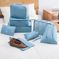 Задайте торбичка за опаковане на голям багаж за съхранение на багаж за пътуване за пътуване