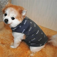 Кучен пуловер, мек руно жилетка пръстен за пуловер за малки средни големи кучета котки котки